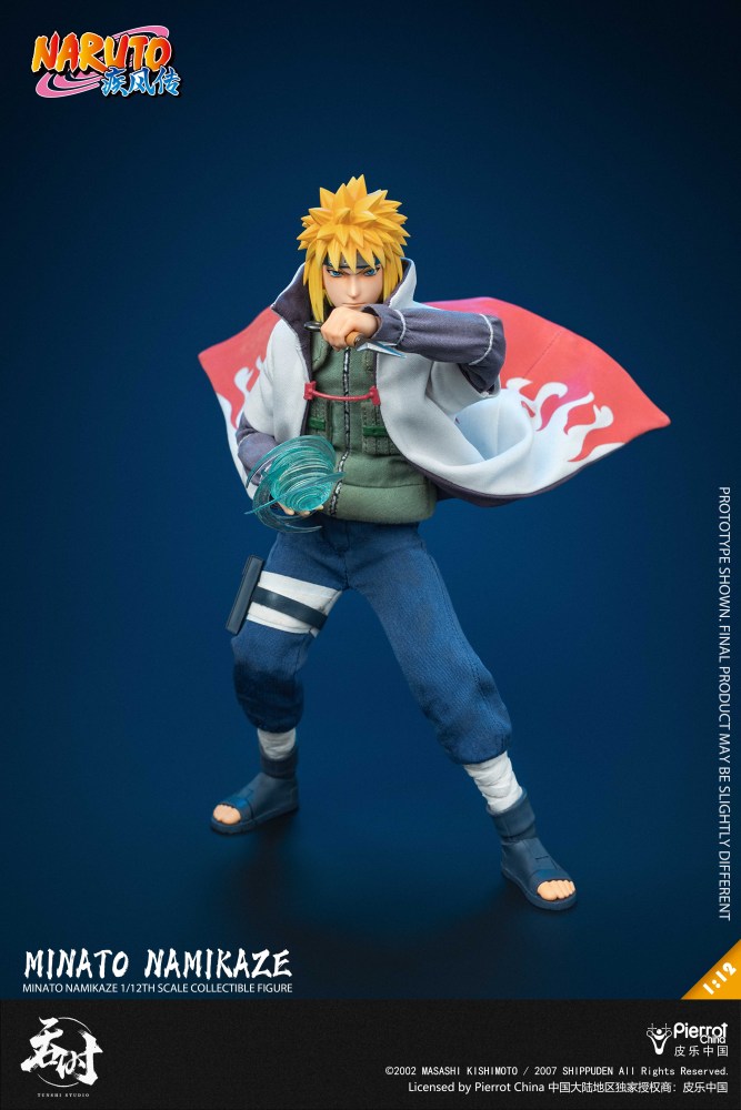【Pre-order】1/12 Tunshi Studio - "Naruto Shippuden" - Minato Namikaze - Officially Licensed action figure