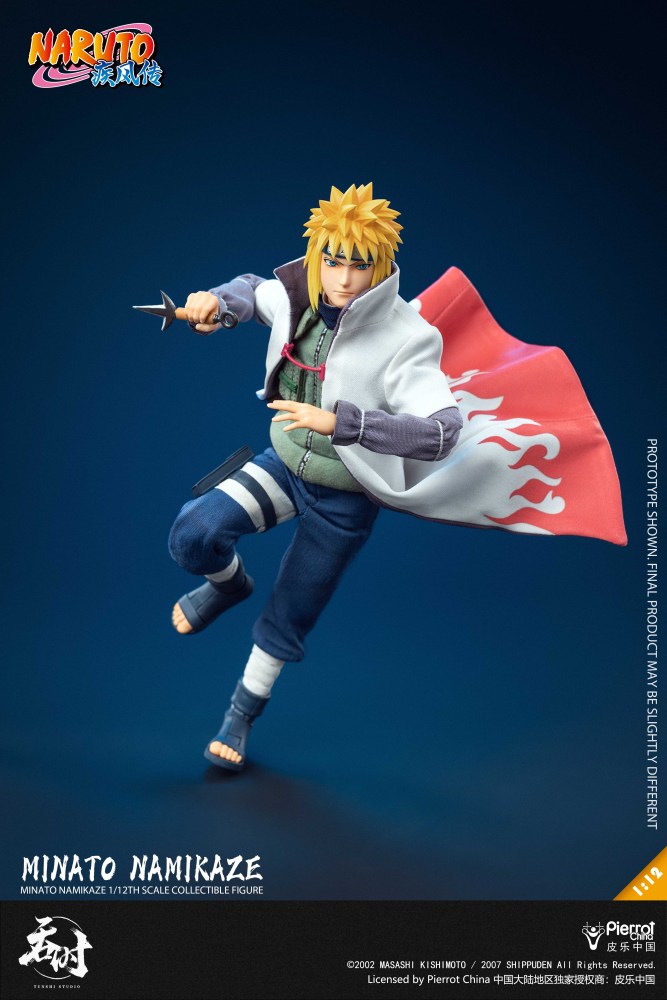 【Pre-order】1/12 Tunshi Studio - "Naruto Shippuden" - Minato Namikaze - Officially Licensed action figure