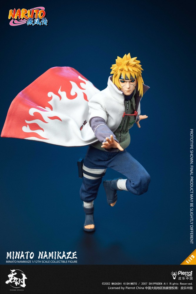 【Pre-order】1/12 Tunshi Studio - "Naruto Shippuden" - Minato Namikaze - Officially Licensed action figure