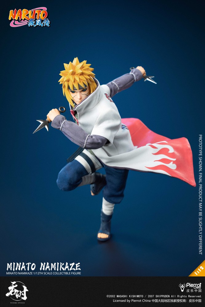 【Pre-order】1/12 Tunshi Studio - "Naruto Shippuden" - Minato Namikaze - Officially Licensed action figure