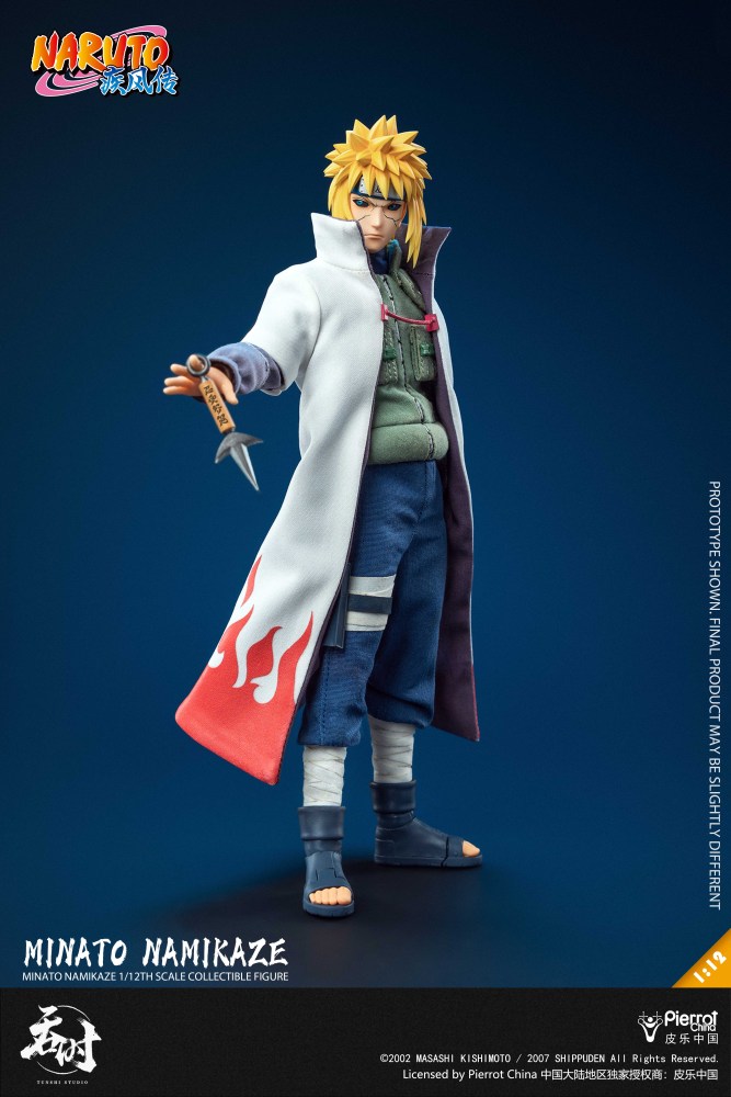 【Pre-order】1/12 Tunshi Studio - "Naruto Shippuden" - Minato Namikaze - Officially Licensed action figure