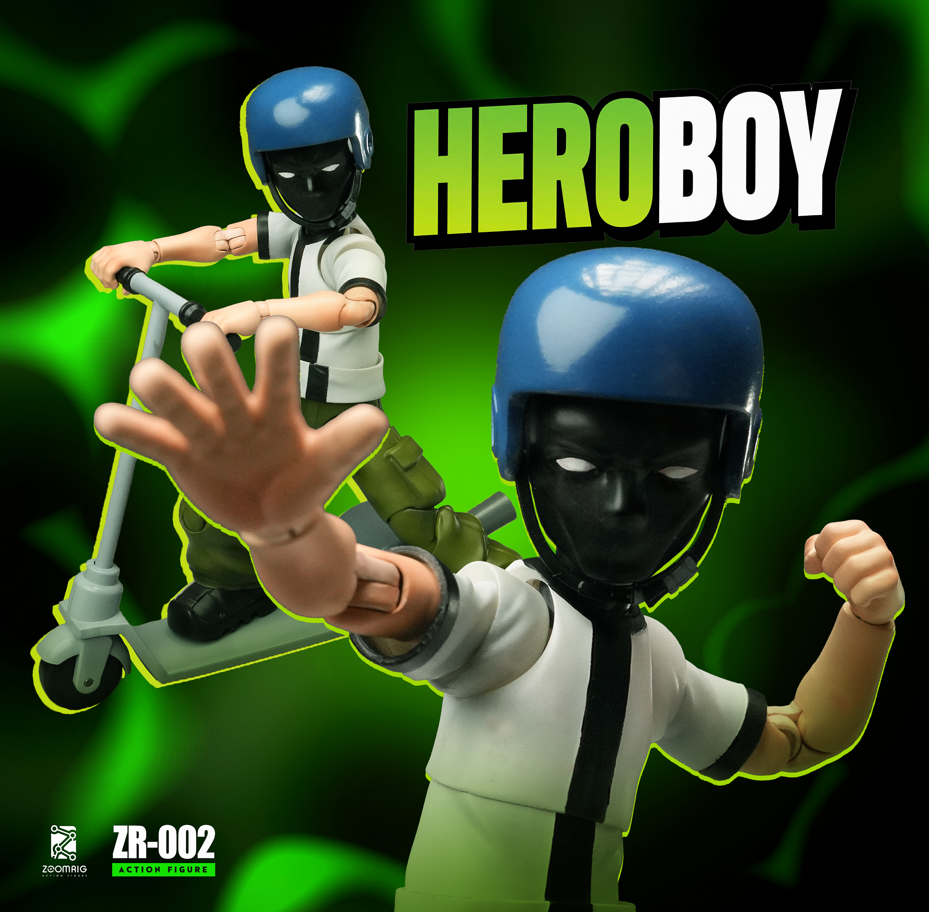 Pre-order】1/12 ZOOMRIG ZR-002 HEROBOY action figure
