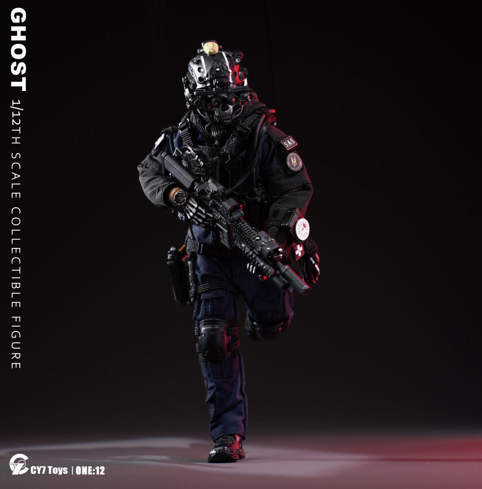 【Pre-order】1/12 CY7 Toys Night Ghost action figure