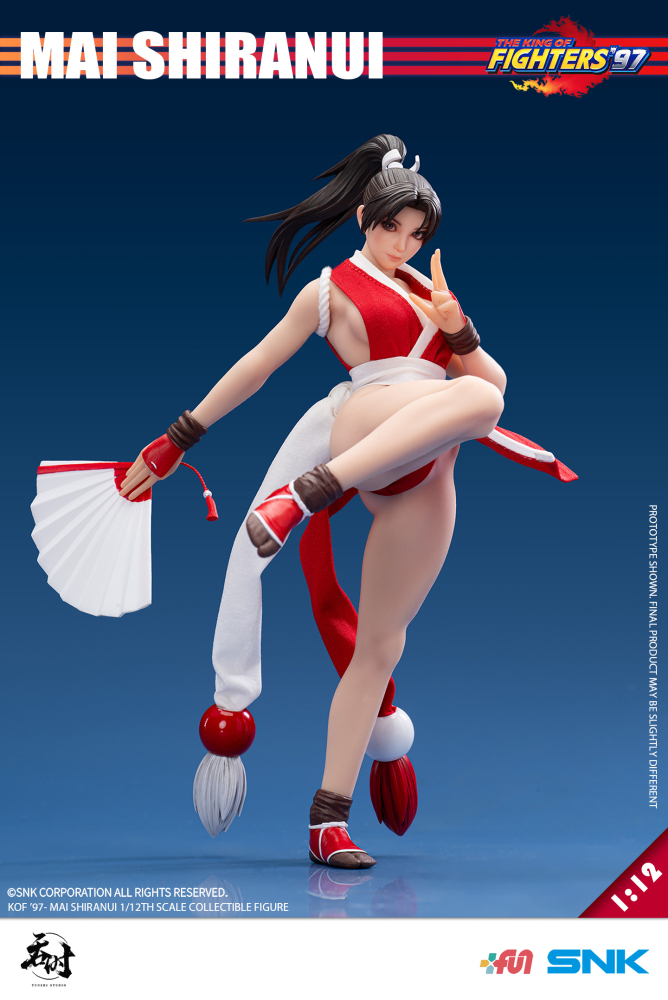 【Pre-order】1/12 TUNSHI STUDIO - SNK - THE KING OF FIGHTERS ’97 MAI SHIRANUI  ACTION FIGURE
