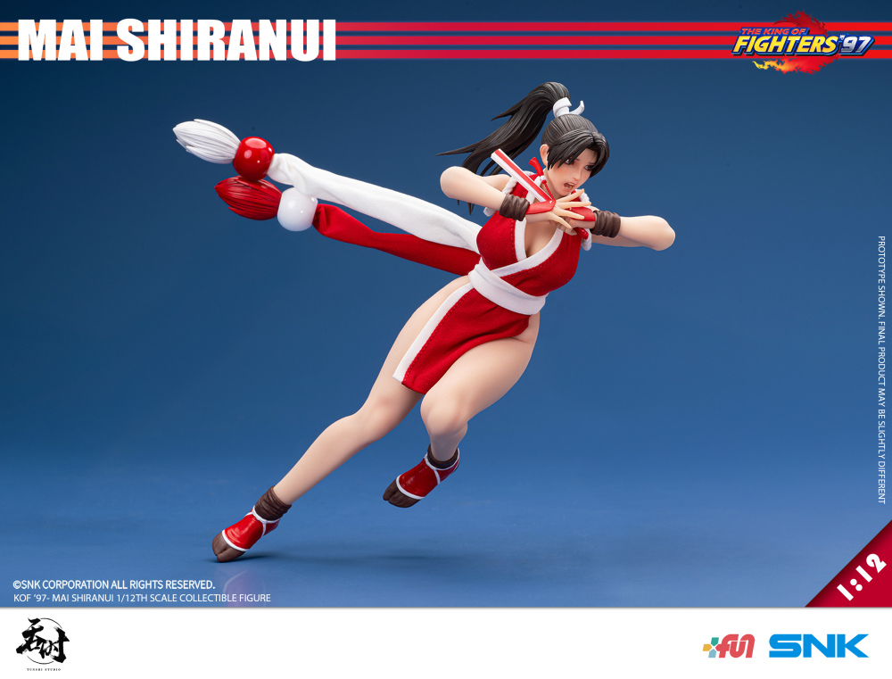 【Pre-order】1/12 TUNSHI STUDIO - SNK - THE KING OF FIGHTERS ’97 MAI SHIRANUI  ACTION FIGURE
