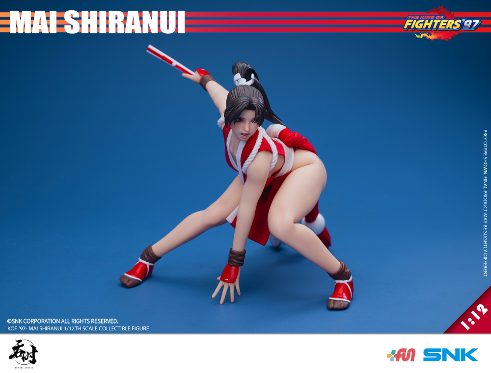 【Pre-order】1/12 TUNSHI STUDIO - SNK - THE KING OF FIGHTERS ’97 MAI SHIRANUI  ACTION FIGURE