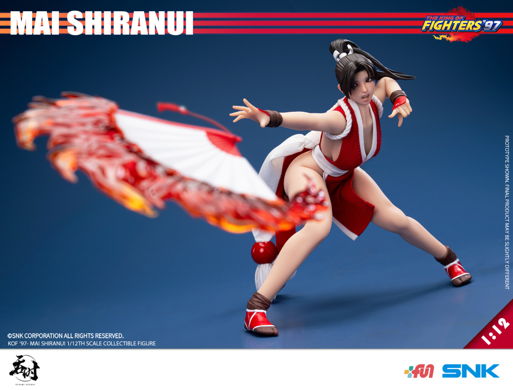 【Pre-order】1/12 TUNSHI STUDIO - SNK - THE KING OF FIGHTERS ’97 MAI SHIRANUI  ACTION FIGURE