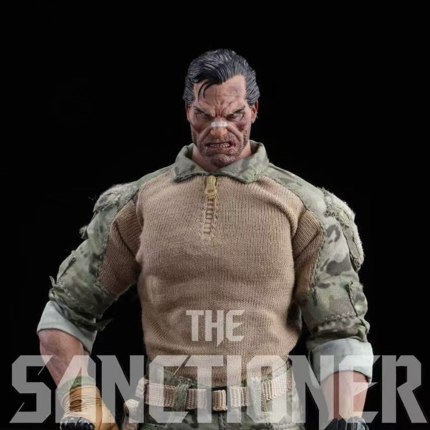 【Pre-order】1/12 6inch+ studio The SANCTIONER a marine veteran action figure SS001