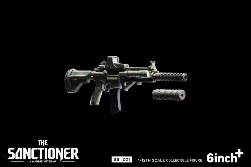 【Pre-order】1/12 6inch+ studio The SANCTIONER a marine veteran action figure SS001