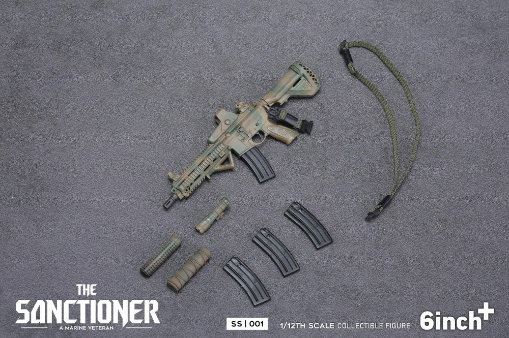 【Pre-order】1/12 6inch+ studio The SANCTIONER a marine veteran action figure SS001