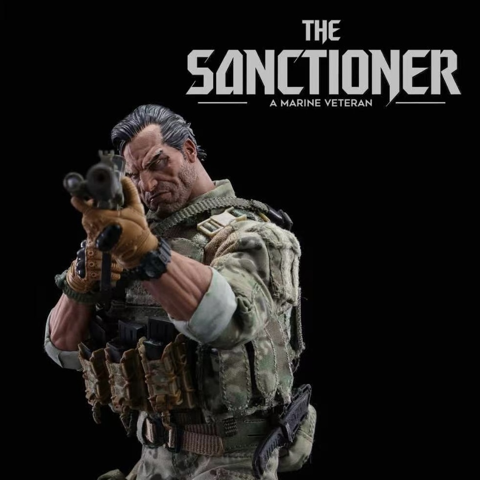 【Pre-order】1/12 6inch+ studio The SANCTIONER a marine veteran action figure SS001