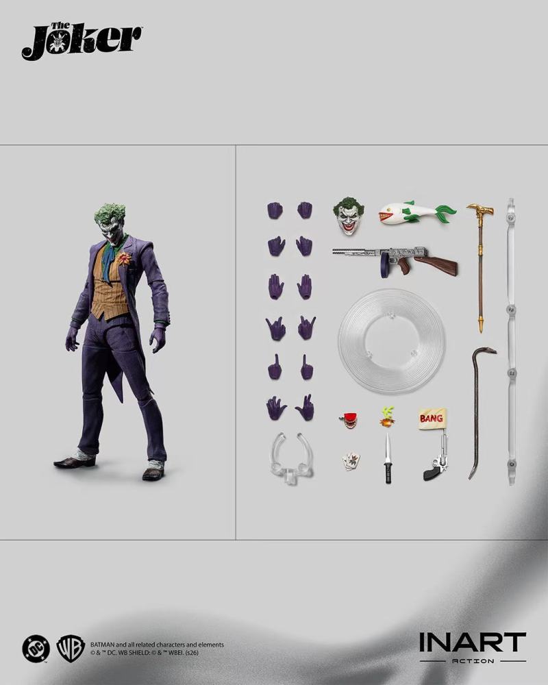 【Pre-order】1/12 INART The Joker Action Figure