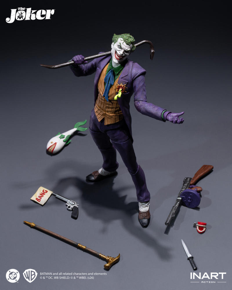 【Pre-order】1/12 INART The Joker Action Figure