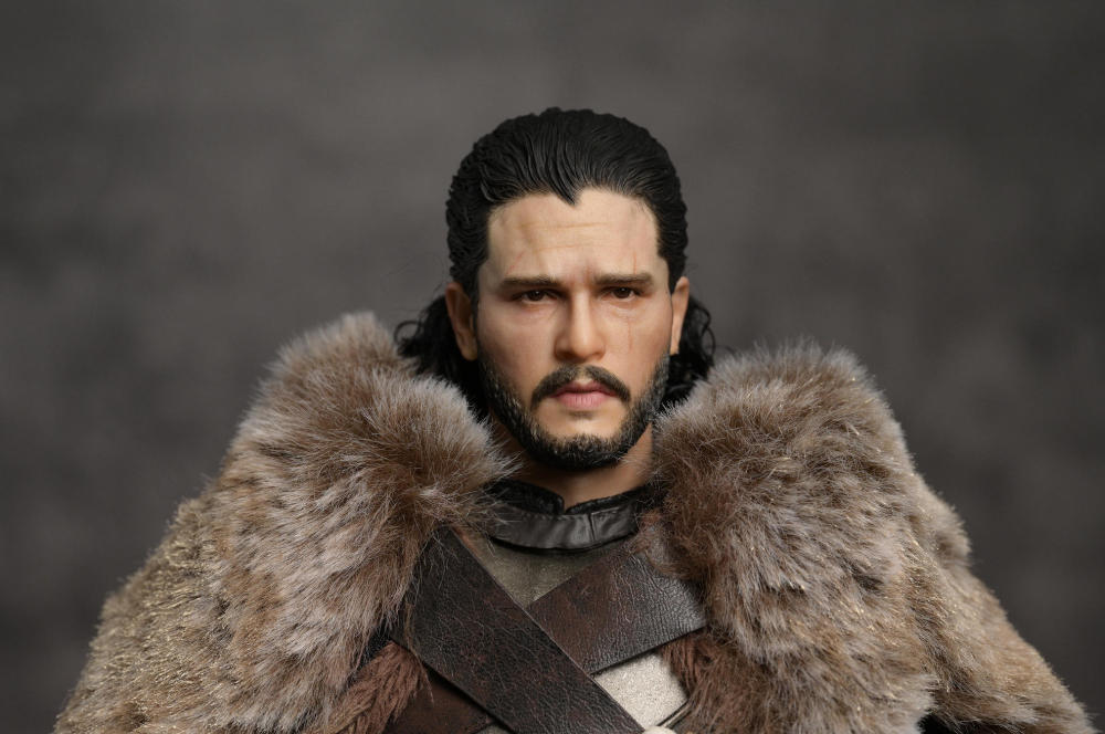 【Pre-order】1/6 Game of Thrones - Jon Snow Hair Transplant Head Sculpture
