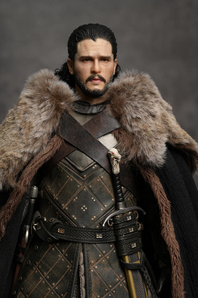 【Pre-order】1/6 Game of Thrones - Jon Snow Hair Transplant Head Sculpture