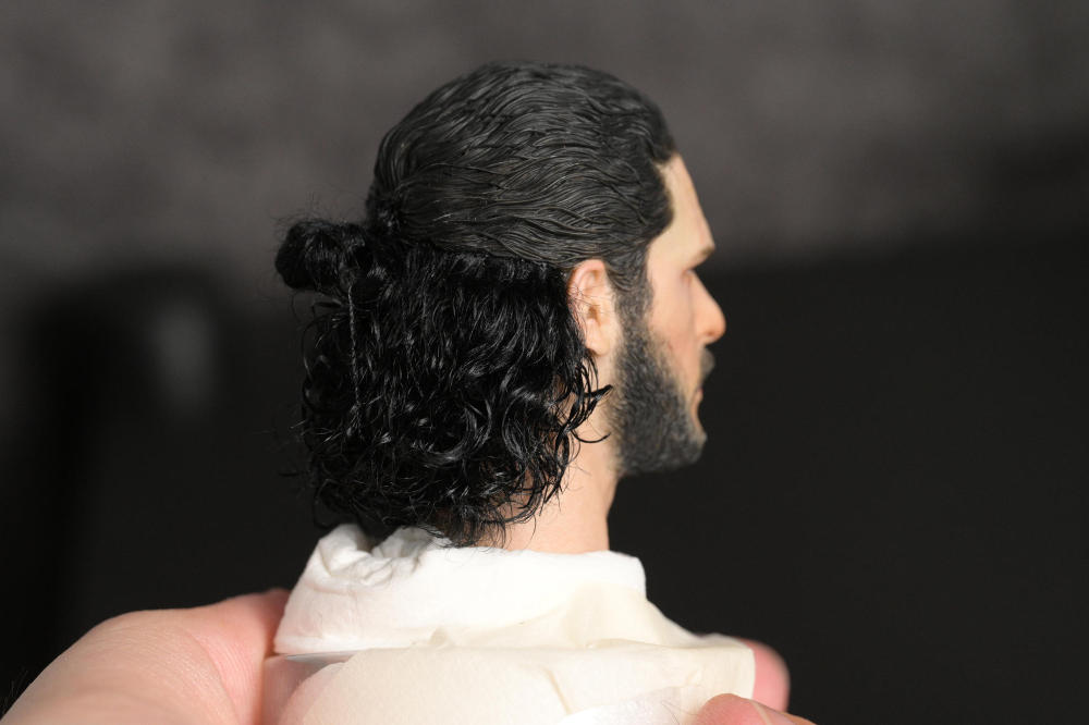 【Pre-order】1/6 Game of Thrones - Jon Snow Hair Transplant Head Sculpture