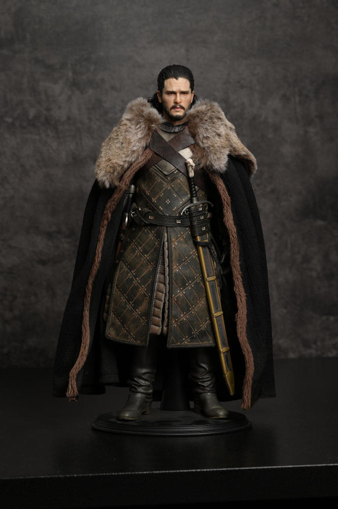 【Pre-order】1/6 Game of Thrones - Jon Snow Hair Transplant Head Sculpture
