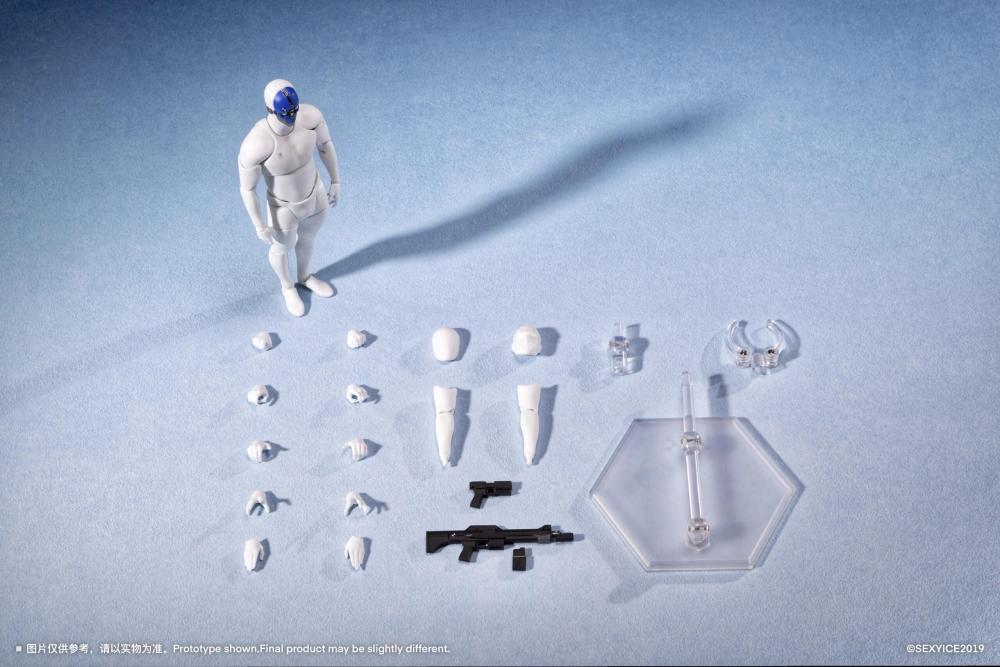 【Available】1/12 Sexyice CRE Series Neuron-Tech Manikin Bioroid Troy 021 action figure