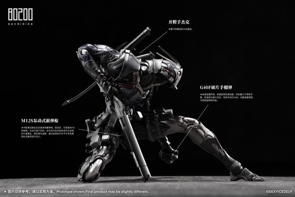 【Pre-order】1/12 SEXYICE2019-Vermin Series Project Daedalus BO200 Acridid action figure