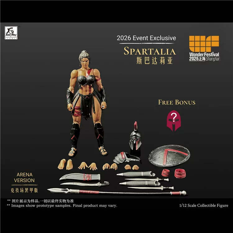 【Pre-order】1/12 XesRay Fight for glory 1/12 WF26 event exclusive Spartalia Arena Version/ Mercenary version action figure