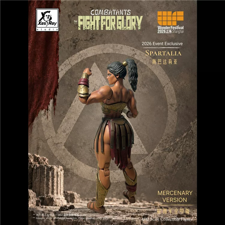【Pre-order】1/12 XesRay Fight for glory 1/12 WF26 event exclusive Spartalia Arena Version/ Mercenary version action figure