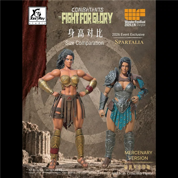 【Pre-order】1/12 XesRay Fight for glory 1/12 WF26 event exclusive Spartalia Arena Version/ Mercenary version action figure
