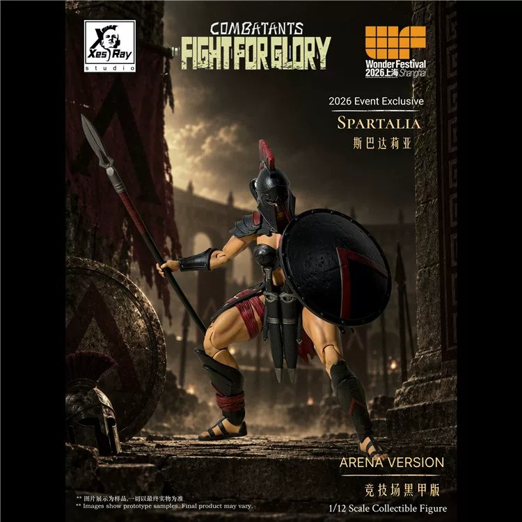 【Pre-order】1/12 XesRay Fight for glory 1/12 WF26 event exclusive Spartalia Arena Version/ Mercenary version action figure