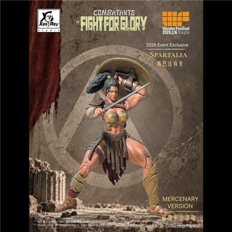【Pre-order】1/12 XesRay Fight for glory 1/12 WF26 event exclusive Spartalia Arena Version/ Mercenary version action figure
