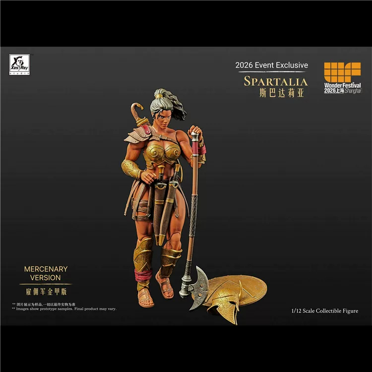 【Pre-order】1/12 XesRay Fight for glory 1/12 WF26 event exclusive Spartalia Arena Version/ Mercenary version action figure