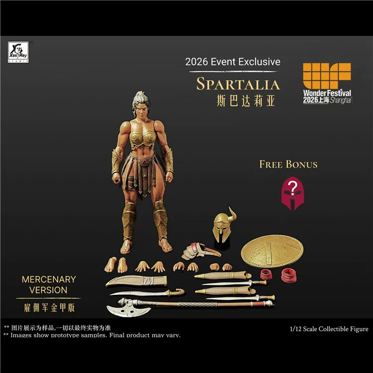 【Pre-order】1/12 XesRay Fight for glory 1/12 WF26 event exclusive Spartalia Arena Version/ Mercenary version action figure