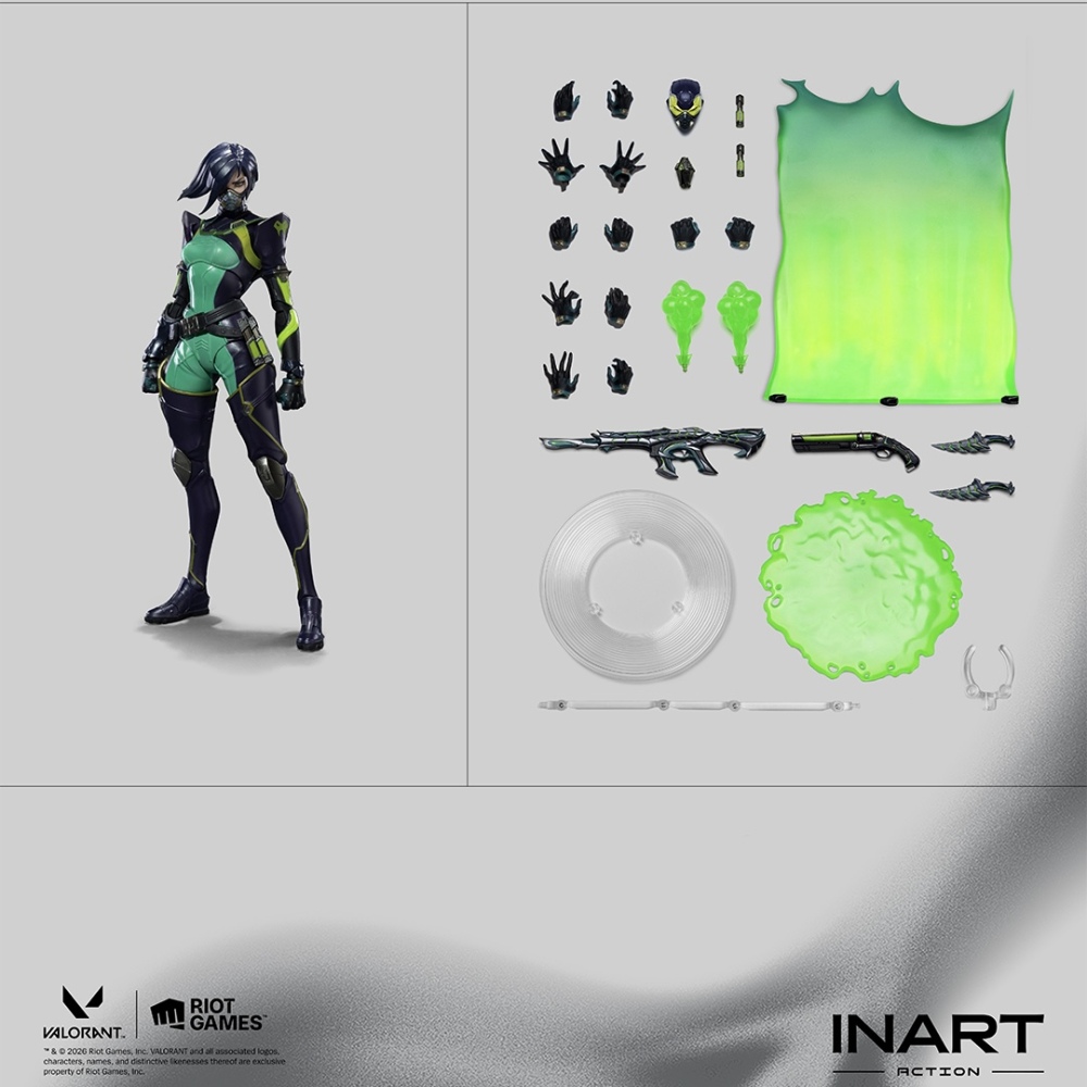 【Pre-order】1/12 INART Valorant‌-VIPER ACTION FIGURE