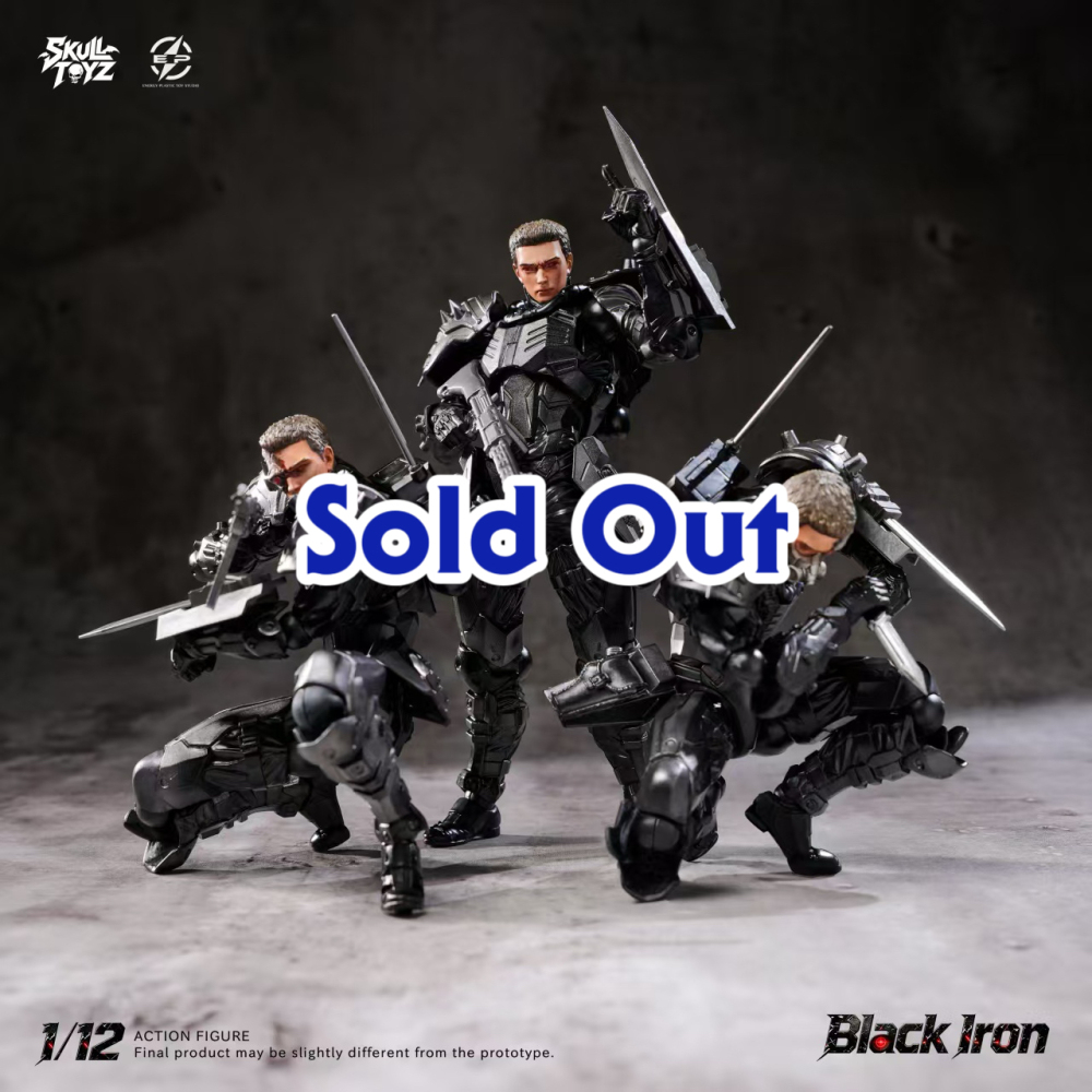 【Pre-order】1/12 【Skull Toyz X Snake】Black Iron Scale Action Figure