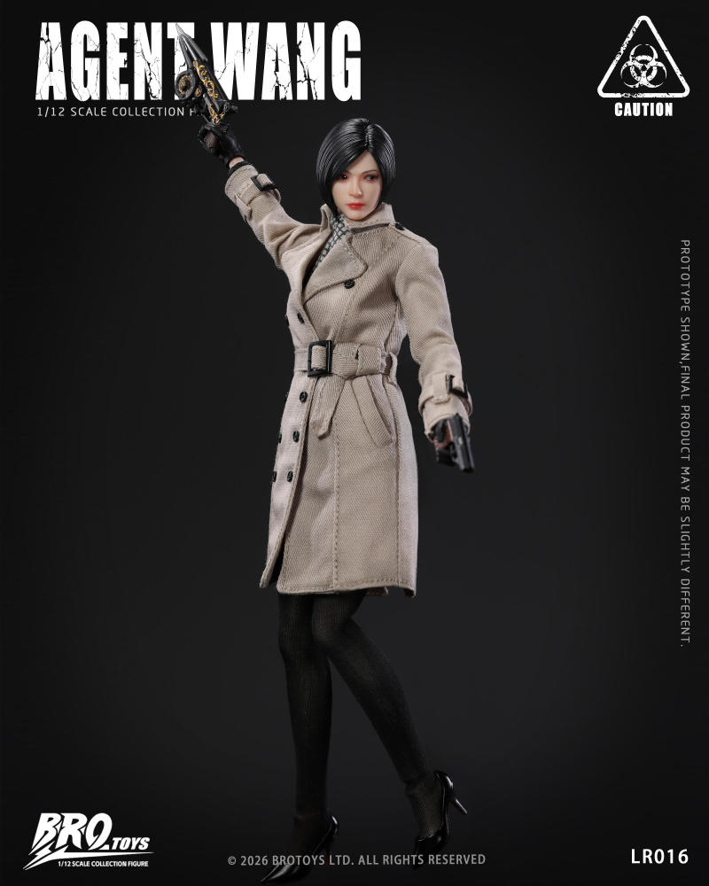 【Pre-order】1/12 Brotoys 王探员-Agent.Wang action figure