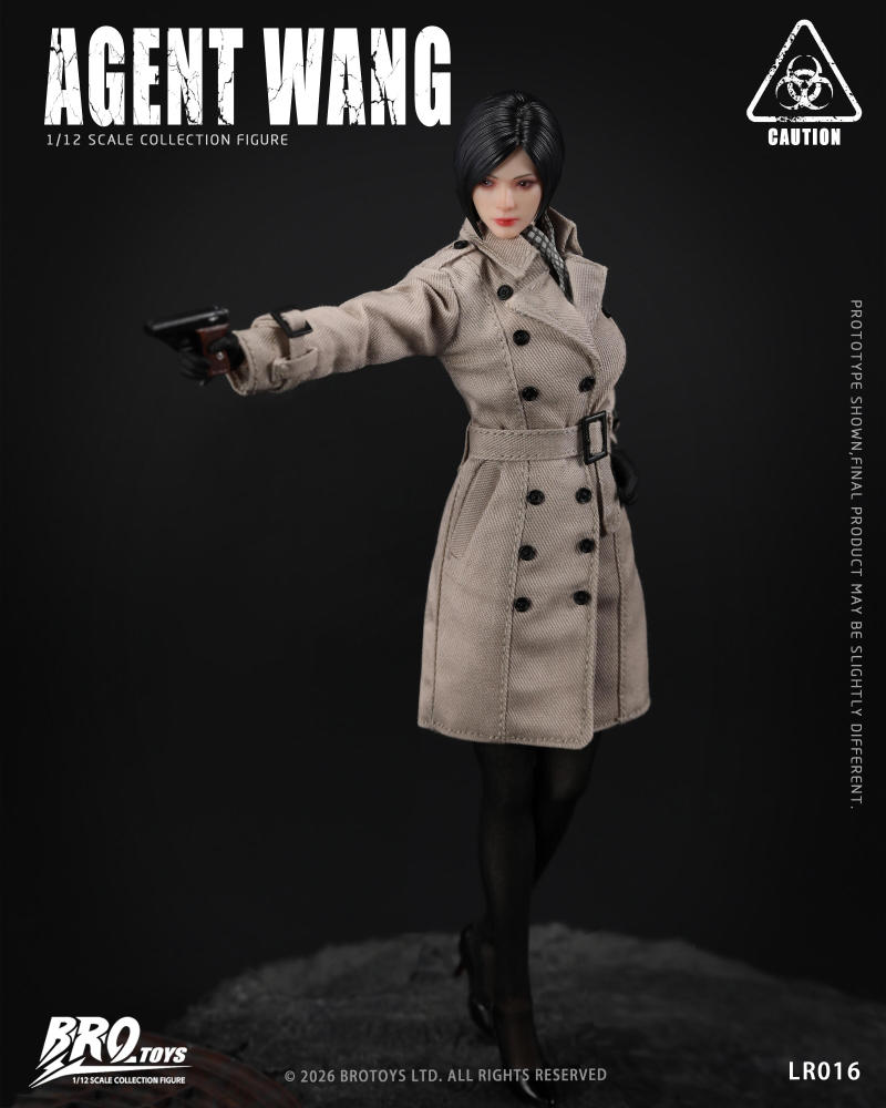 【Pre-order】1/12 Brotoys 王探员-Agent.Wang action figure