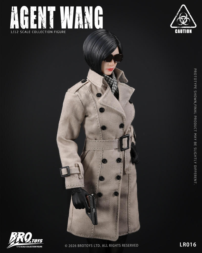 【Pre-order】1/12 Brotoys 王探员-Agent.Wang action figure