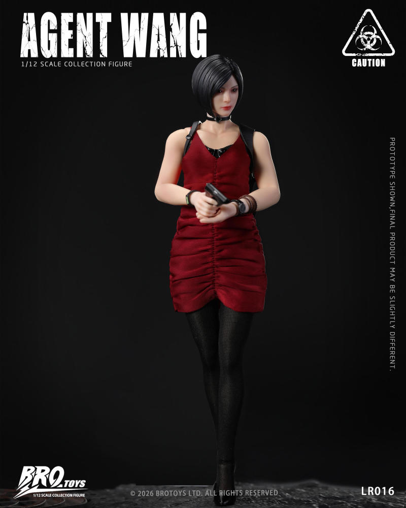 【Pre-order】1/12 Brotoys 王探员-Agent.Wang action figure