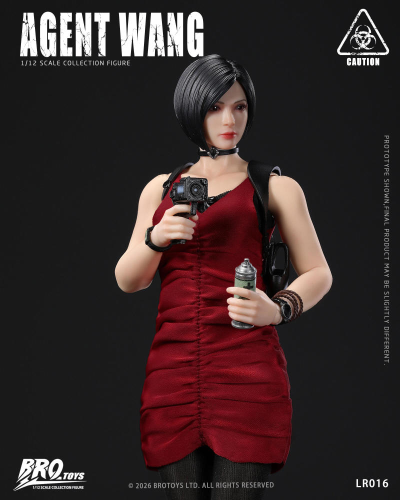 【Pre-order】1/12 Brotoys 王探员-Agent.Wang action figure