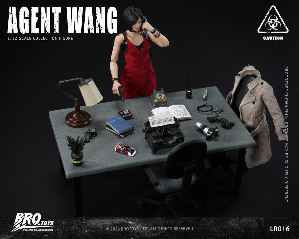 【Pre-order】1/12 Brotoys 王探员-Agent.Wang action figure