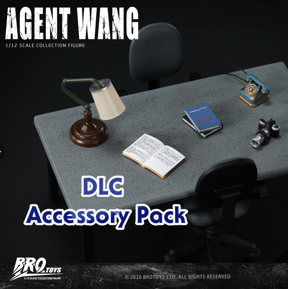 【Pre-order】1/12 Brotoys 王探员-Agent.Wang action figure