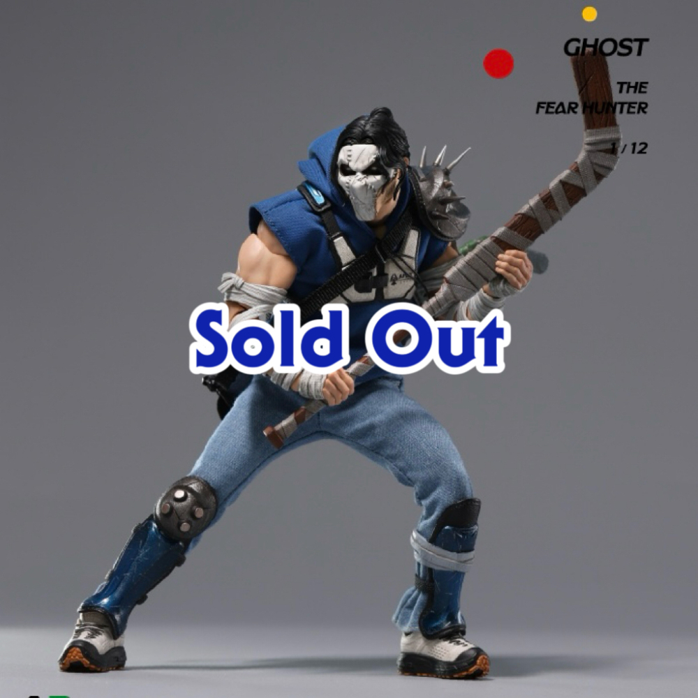 【Pre-order】1/12 MUFF studio STREET PALS GHOST THEFEAR HUNTER action figure