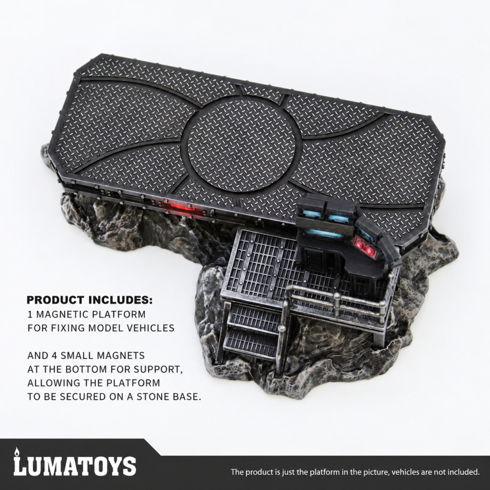 【Pre-order】1/64 Lumatoys Batman Car Model Display Base
