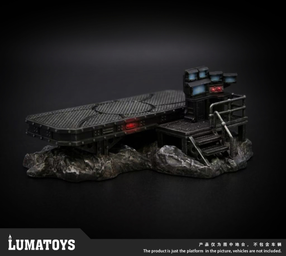 【Pre-order】1/64 Lumatoys Batman Car Model Display Base