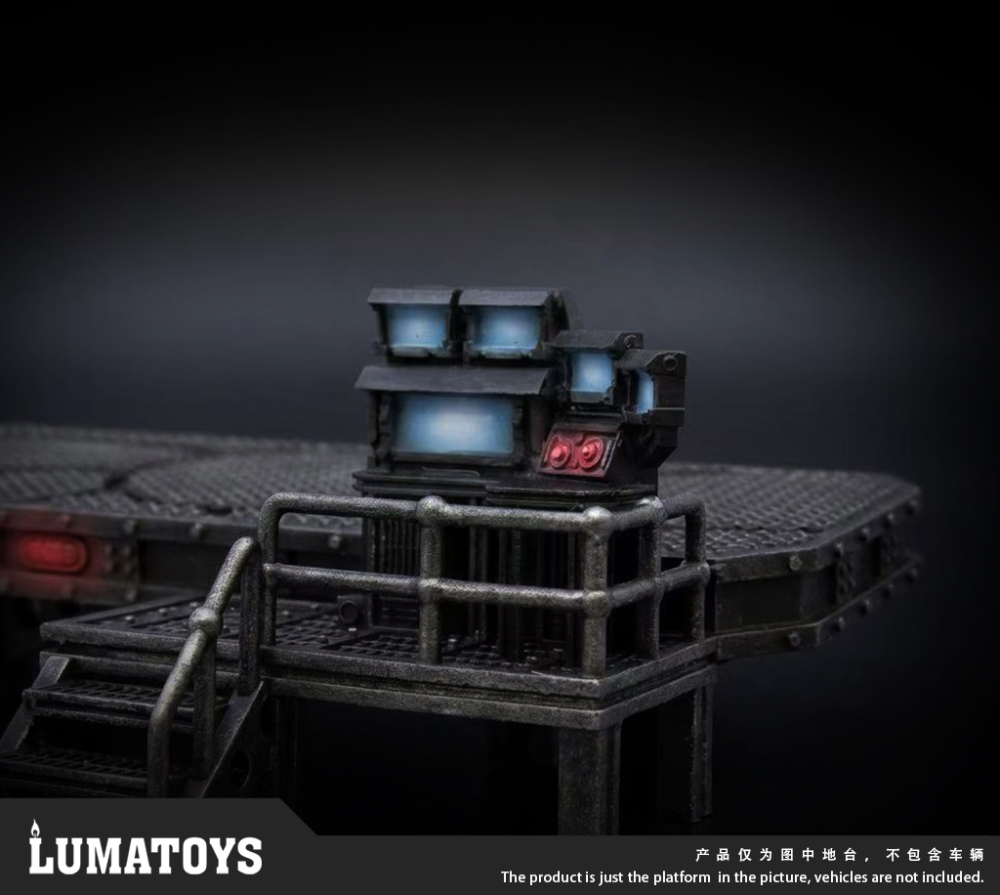 【Pre-order】1/64 Lumatoys Batman Car Model Display Base