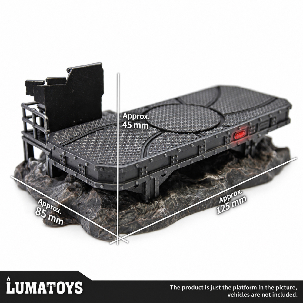 【Pre-order】1/64 Lumatoys Batman Car Model Display Base