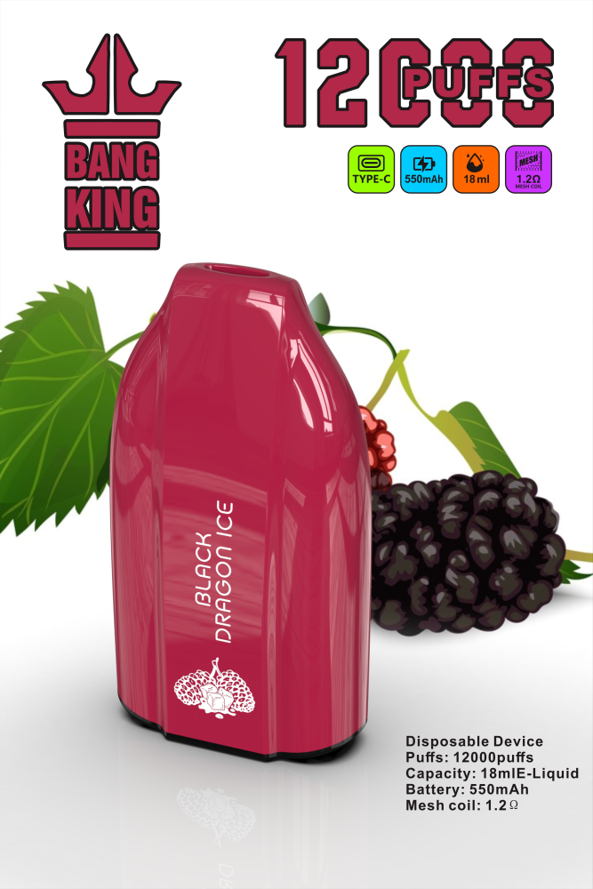 TianWU - BANGKING - 12000-puff disposable e-cigarette - Nicotine: 5%