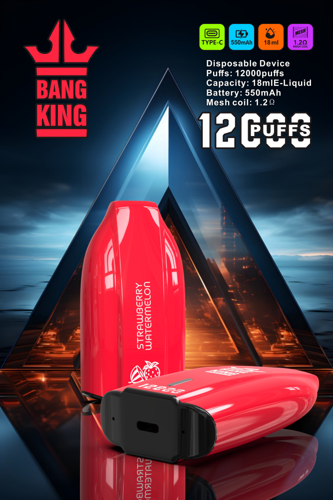 TianWU - BANGKING - 12000-puff disposable e-cigarette - Nicotine: 5%