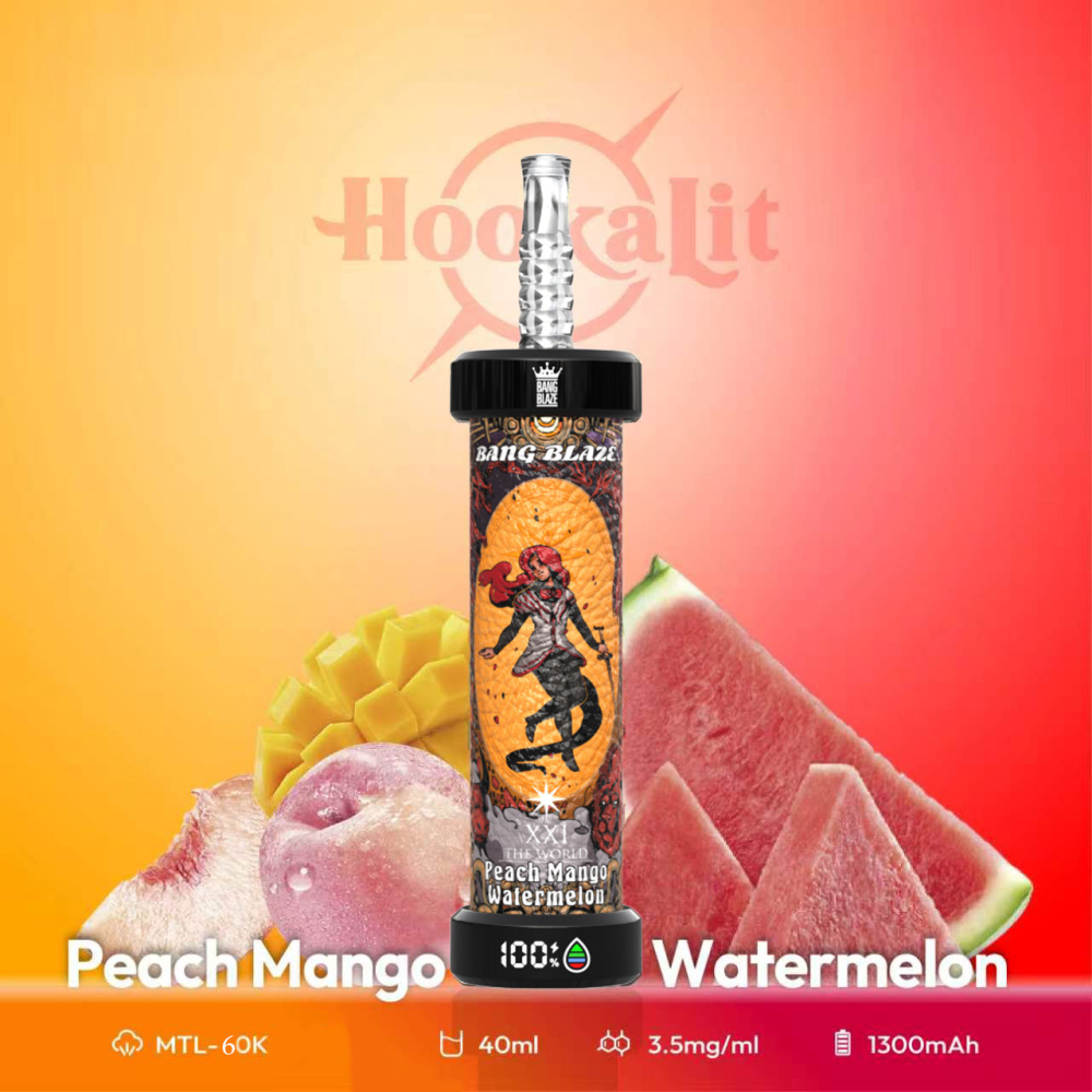 Tianwu - Hookalit - 40,000 Puffs disposable e-cigarette - Nicotine: 3.5%
