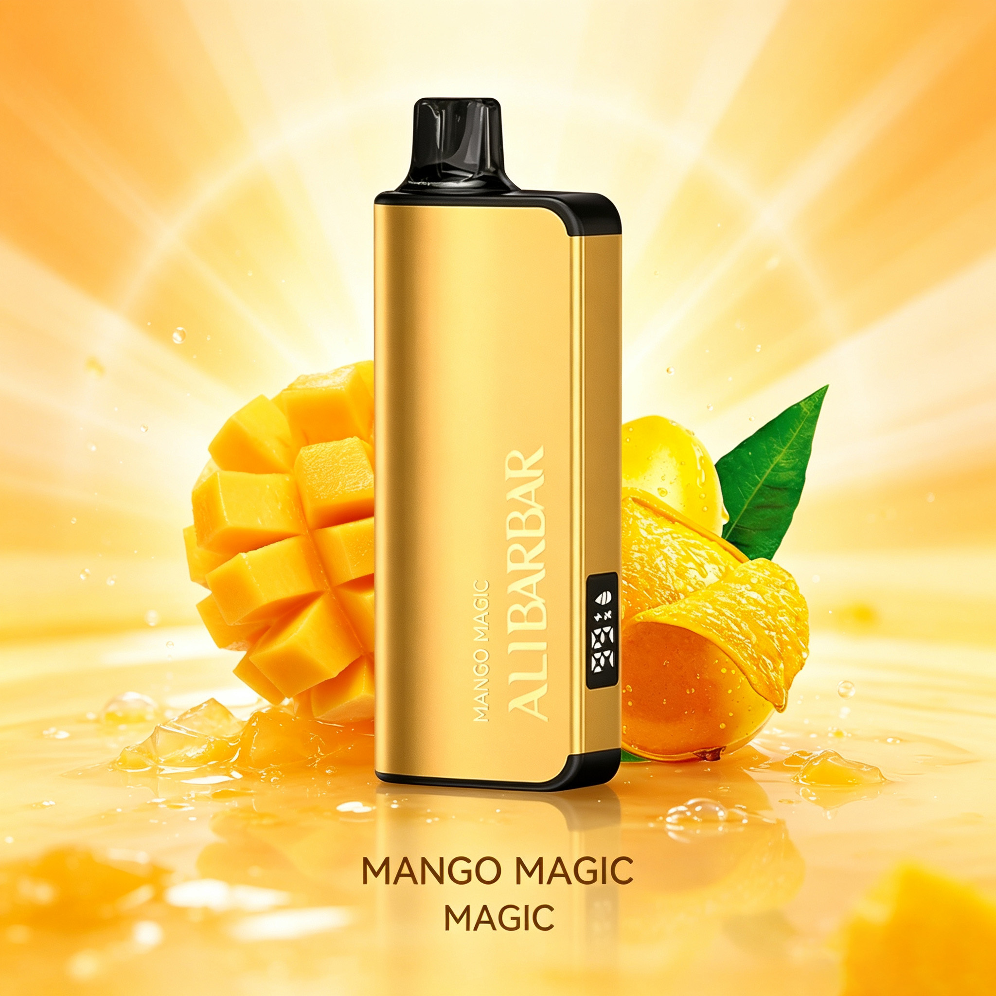 ALIBARBAR INGOT 9000 PUFFS –MANGO MAGIC