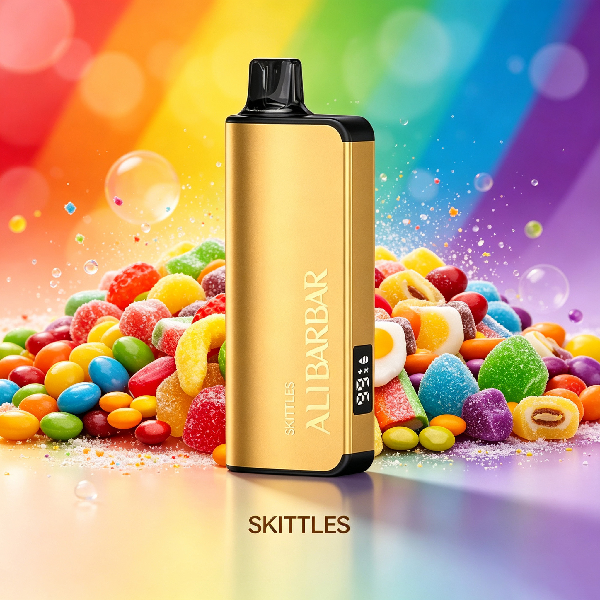 ALIBARBAR INGOT 9000 PUFFS –SKITTLES