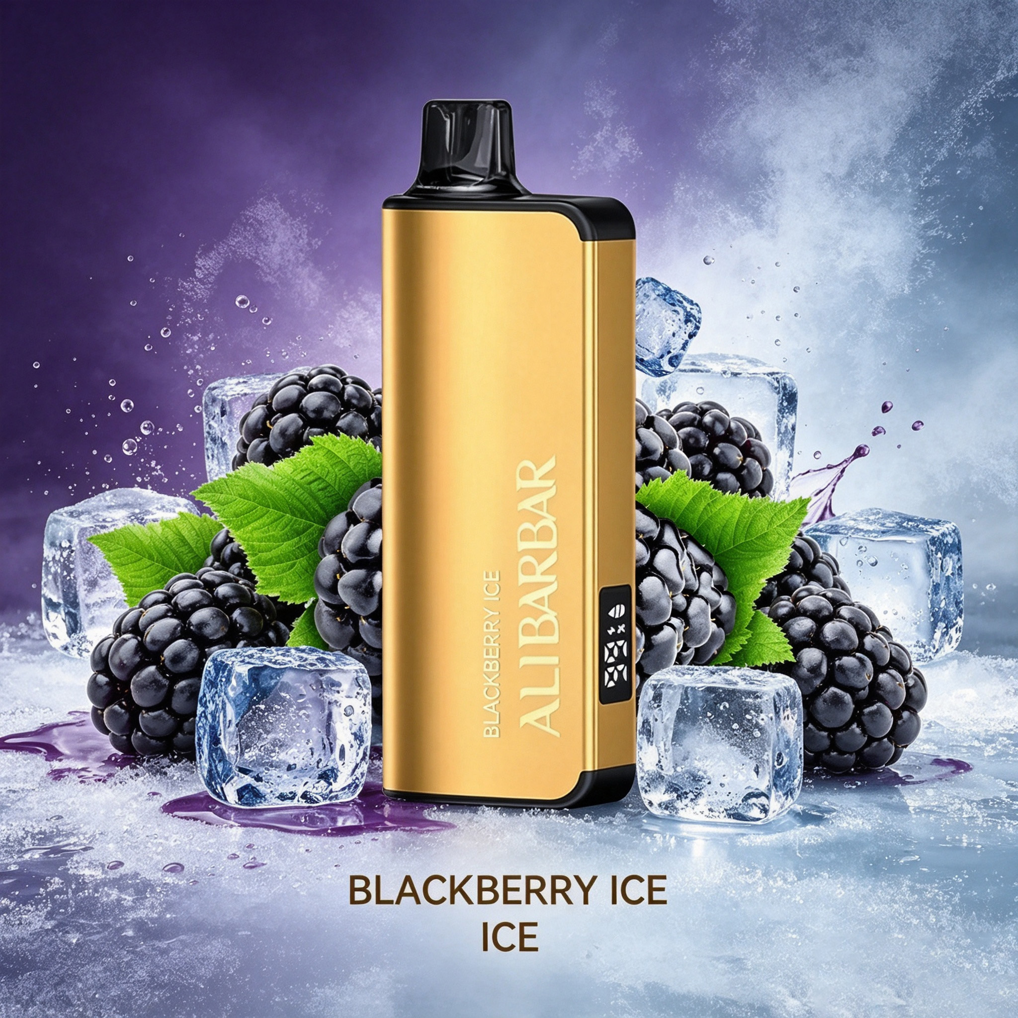 ALIBARBAR INGOT 9000 PUFFS –BLACKBERRY ICE